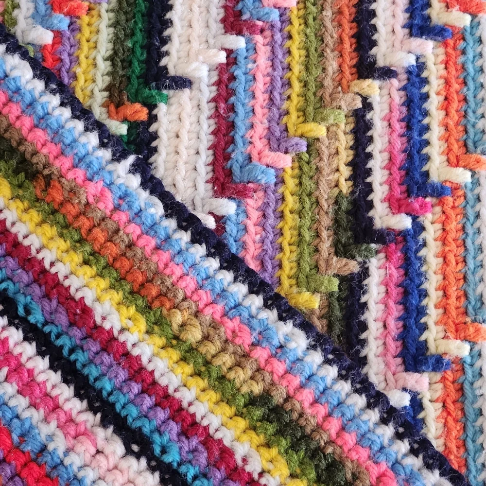 Hand Crafted hand knit